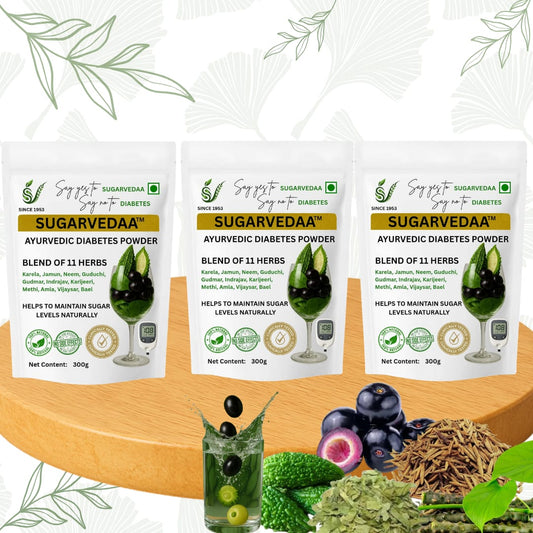SUGARVEDAA DIABETES POWDER (Super Saver Pack)