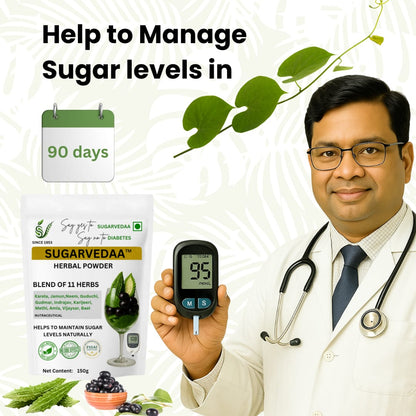 SUGARVEDAA HERBAL POWDER (Starter Pack)