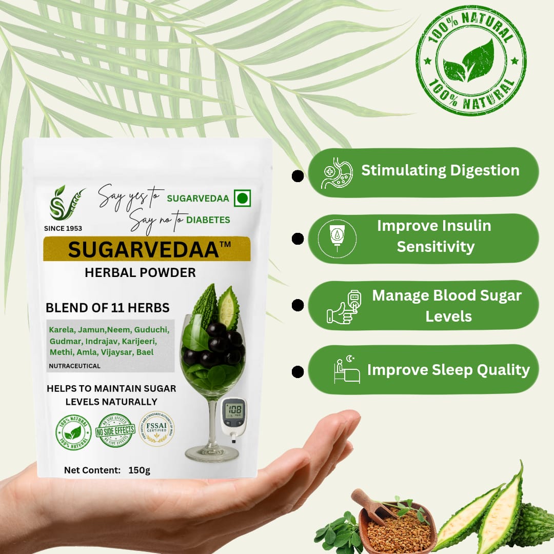 SUGARVEDAA HERBAL POWDER (Starter Pack)